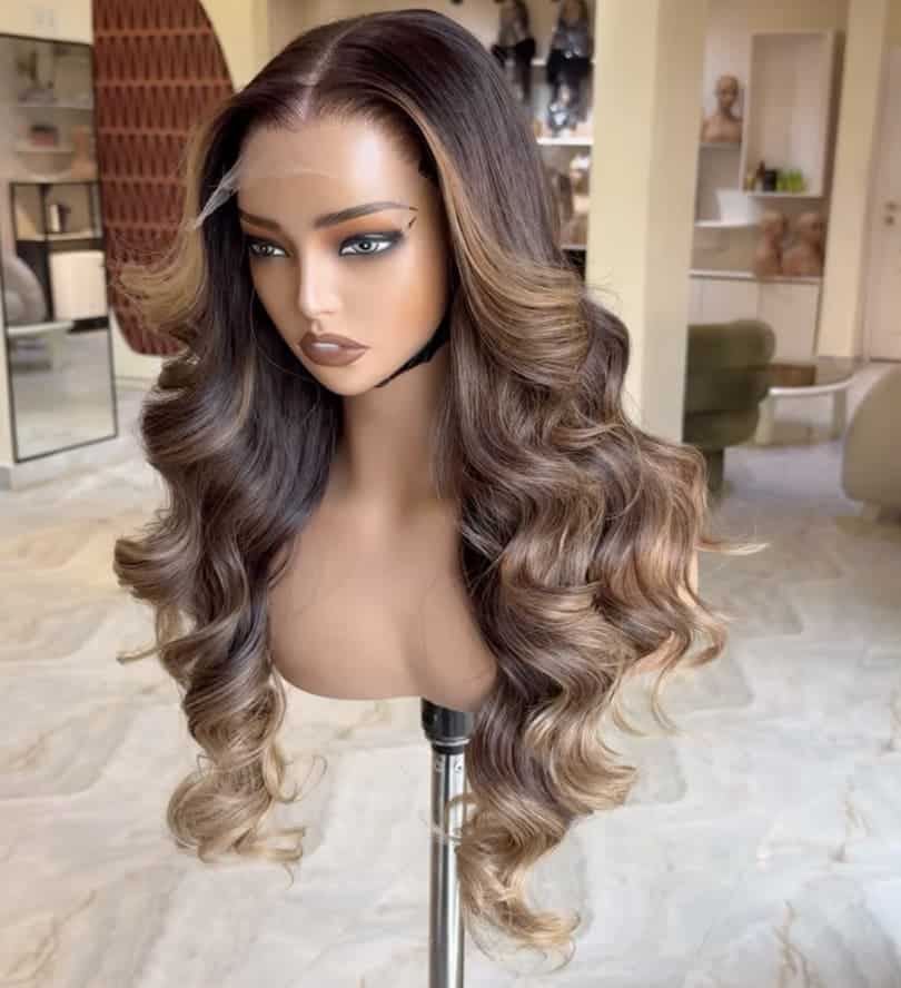 Raw slightly wavy